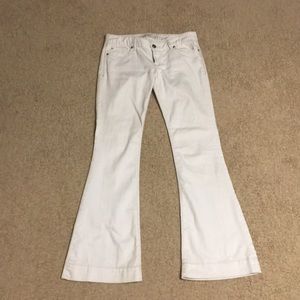 White ‘Express’ brand jeans